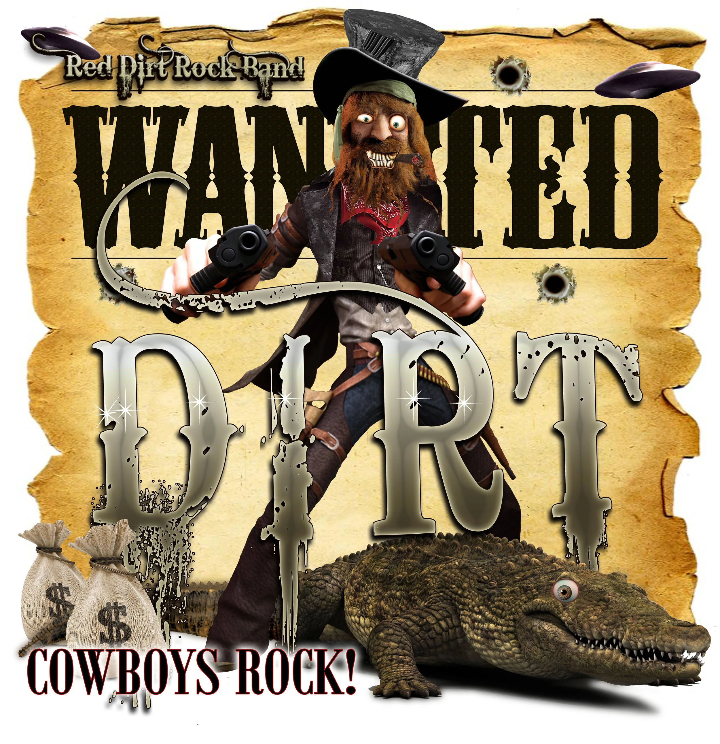 Red Dirt Rock Band — 50/50 Global Muzik Incorporated